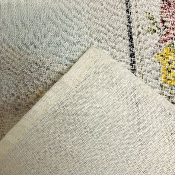 Vtg Australia Wall Hanging Linen Table Cloth Map Large 54" x 51" Kangaroo Floral - Picture 9 of 12